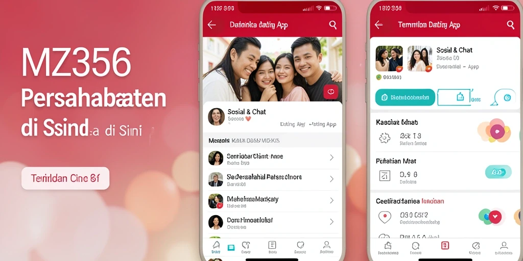 Antarmuka aplikasi MZ356 yang modern dan menarik.