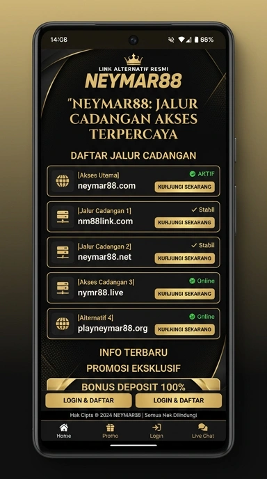 Link Alternatif neymar88 untuk Pengguna Android Indonesia