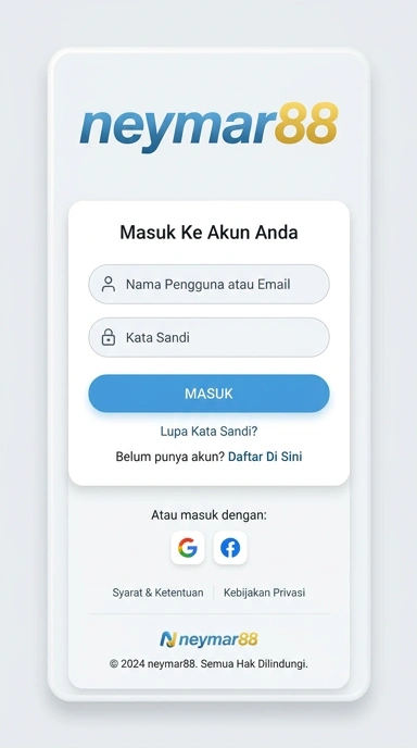 Panduan Masuk Akun neymar88 untuk Pengguna Android